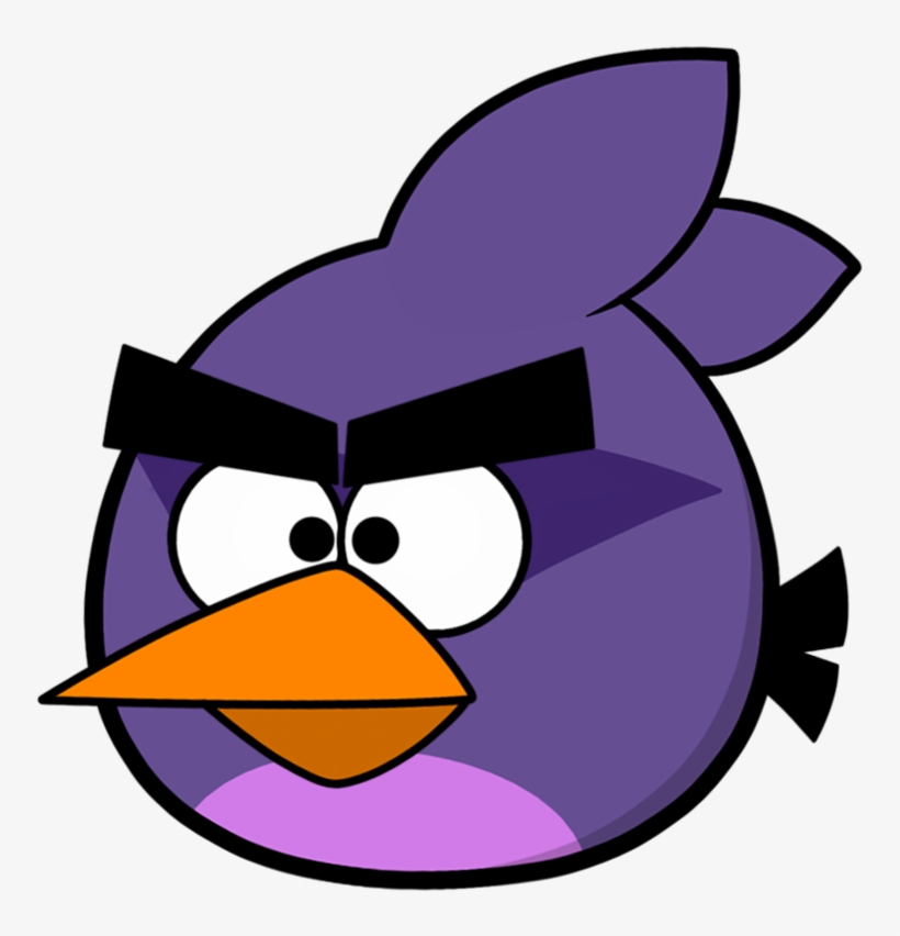 Taladro Bird Artwork By Olocoonstito-d5bynm3 - Purple Angry Bird, transparent png #768325