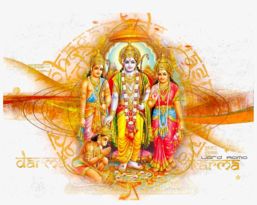 Sita Ram Transparent Image - Sri Rama Navami 2018, transparent png #768330
