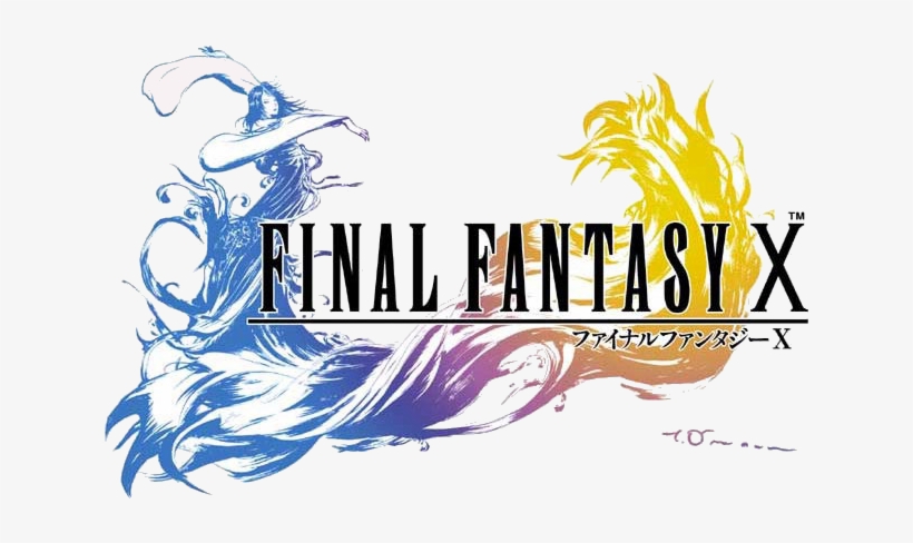 Final Fantasy X Logo - Final Fantasy X Japanese Cover, transparent png #768448