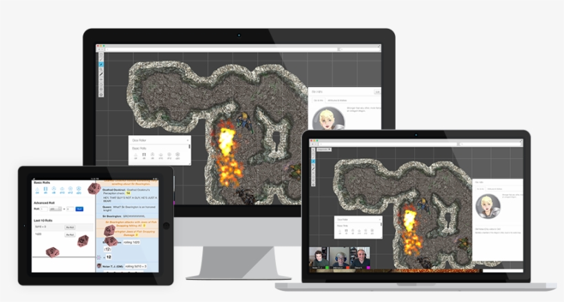 Roll20 Tablet, transparent png #768449