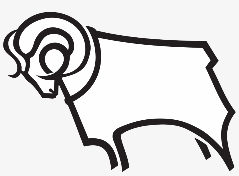 Derby County Fc Logo, transparent png #768510