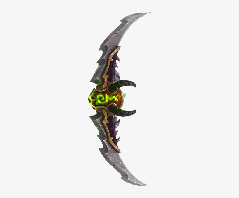 Clip Download Drawing Weapons World Warcraft Weapon - Demon Hunter Artifact Weapon Png, transparent png #768512
