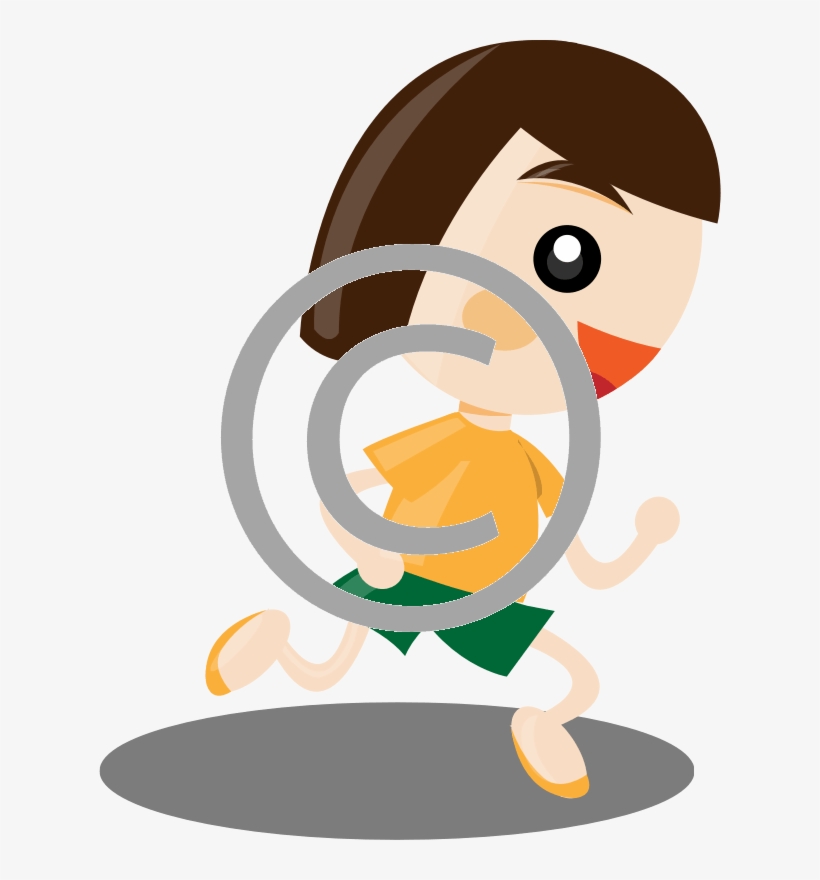 Girl Running - Girl Running Clip Art, transparent png #769204
