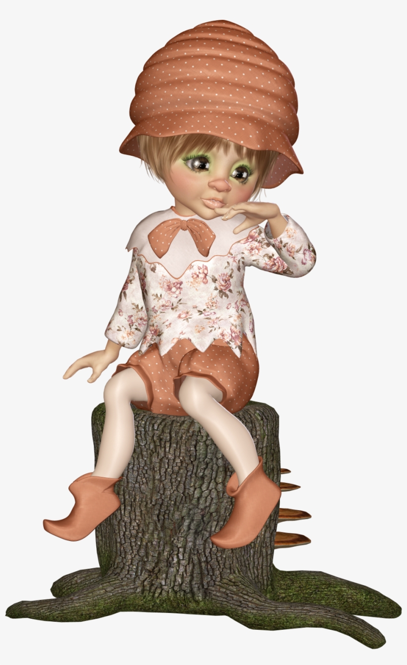 ╰⊰✿gs✿⊱╮ Elf Doll, Pointed Ears, Cute Faces, - Elf, transparent png #769500