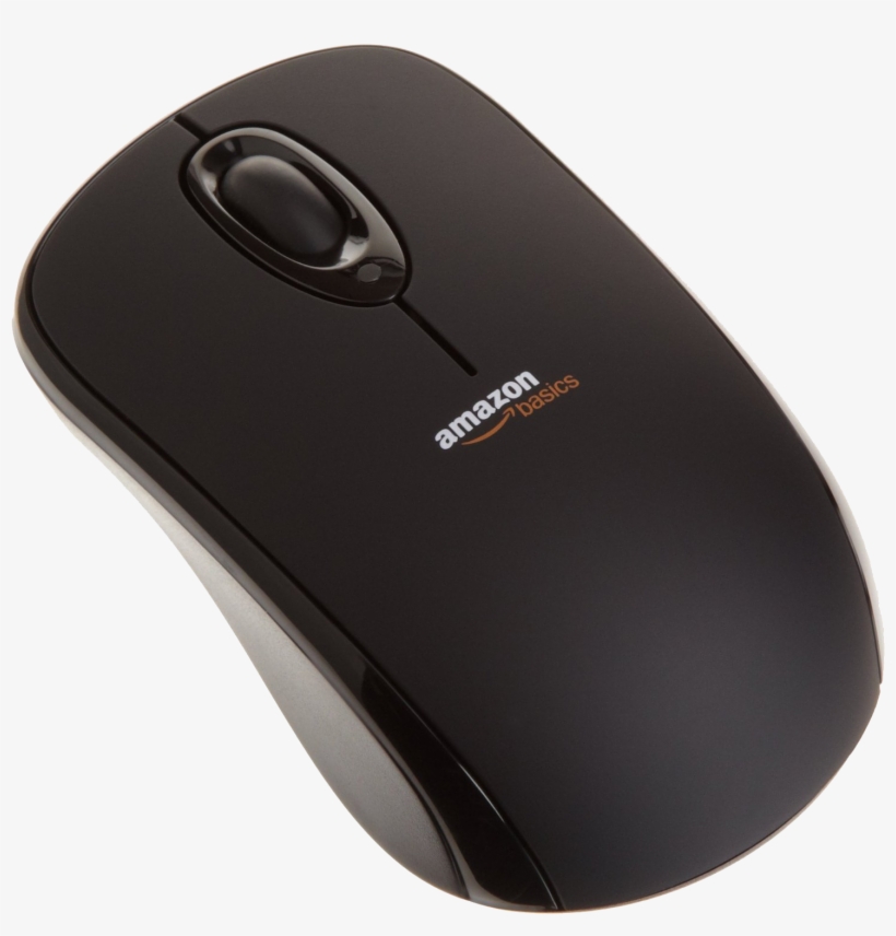 Pc Mouse Png - Amazonbasics Wireless Mouse With Nano Receiver, transparent png #769688