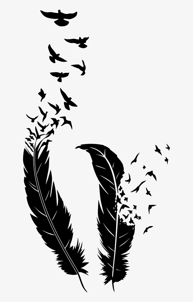 Birds001 Trans Black - Birds Of A Feather Png, transparent png #769859