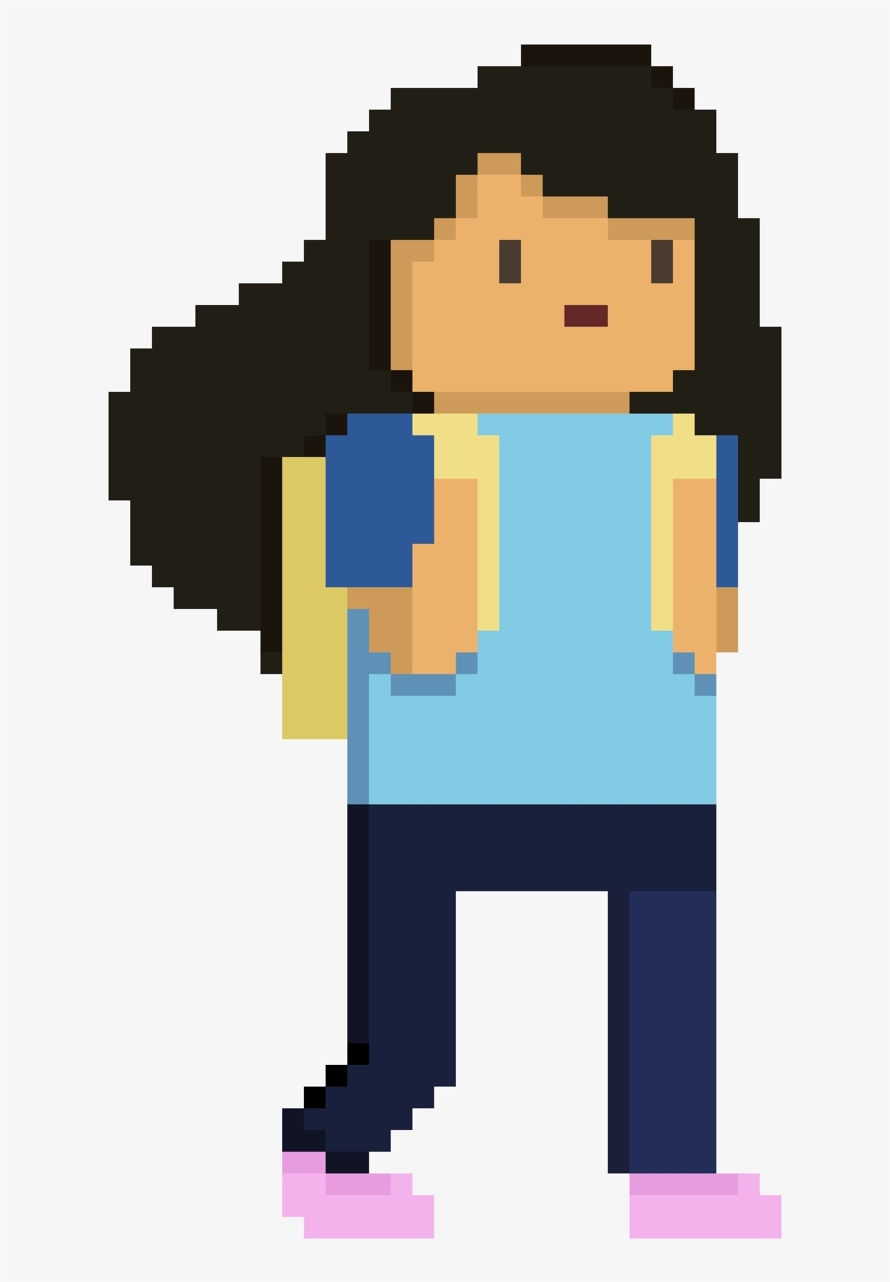 Girl Running - Cartoon, transparent png #769886