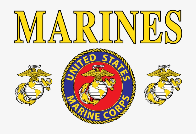 Marine Corps Emblem Juniors T-shirt - Marine Corps, transparent png #7600340
