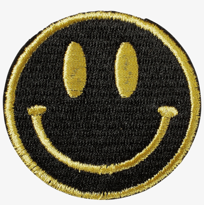 Black Gold Face Sticker Patch Stoney Clover - Circle, transparent png #7600392