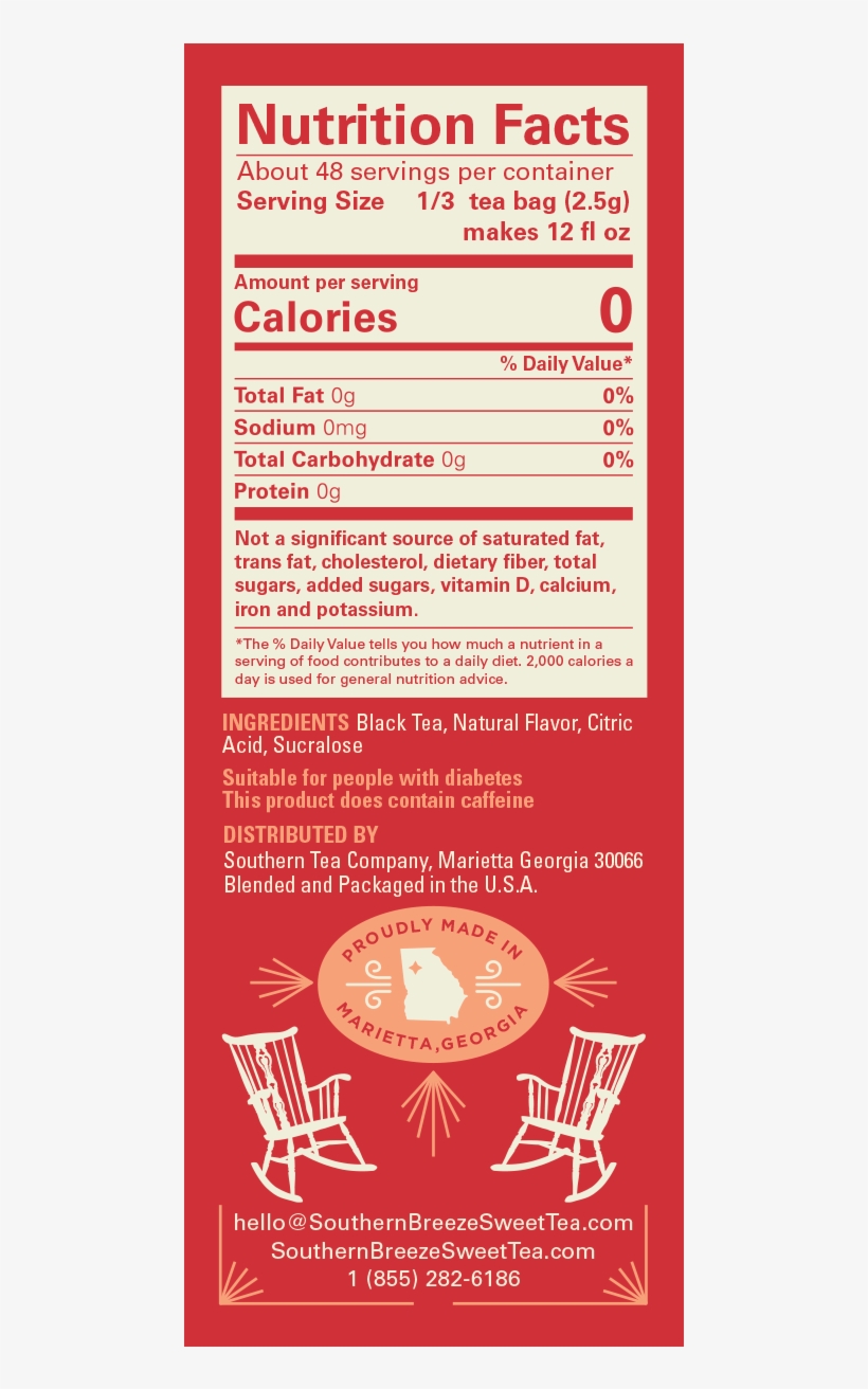 Peach Sweet Tea - Illustration, transparent png #7600435