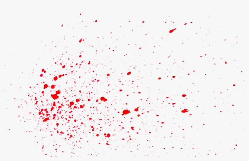 Tt4ajg Blood Splatter Simple - Free Background Blood Splatter, transparent png #7600840