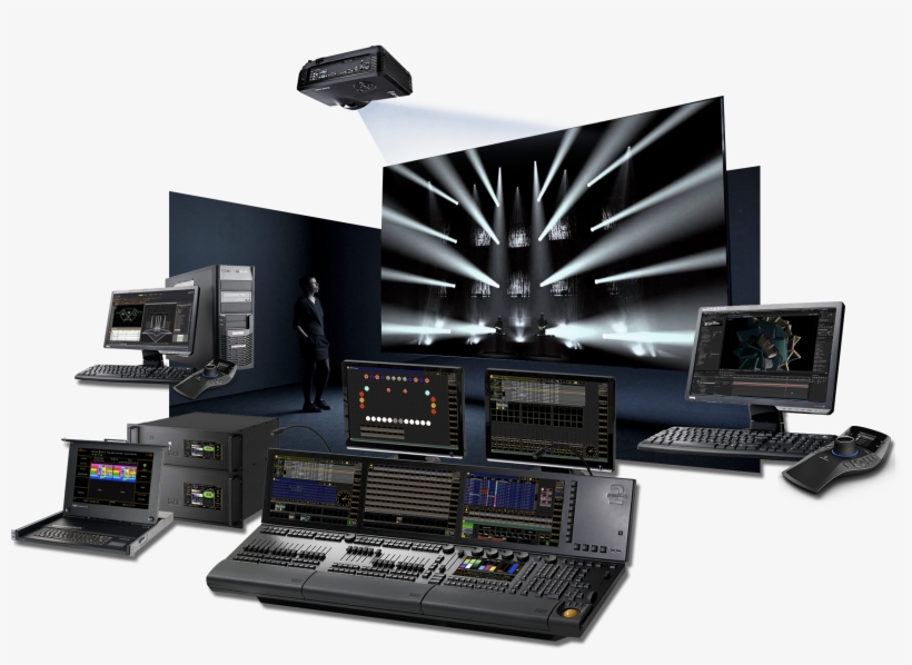 Using The Projector You Can Display The Scene Without - Studio, transparent png #7601228