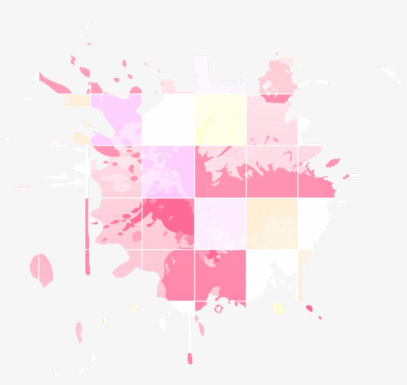 Pastel Blood Spatter Aesthetic Pink Pixel Pale - Graphic Design, transparent png #7601294
