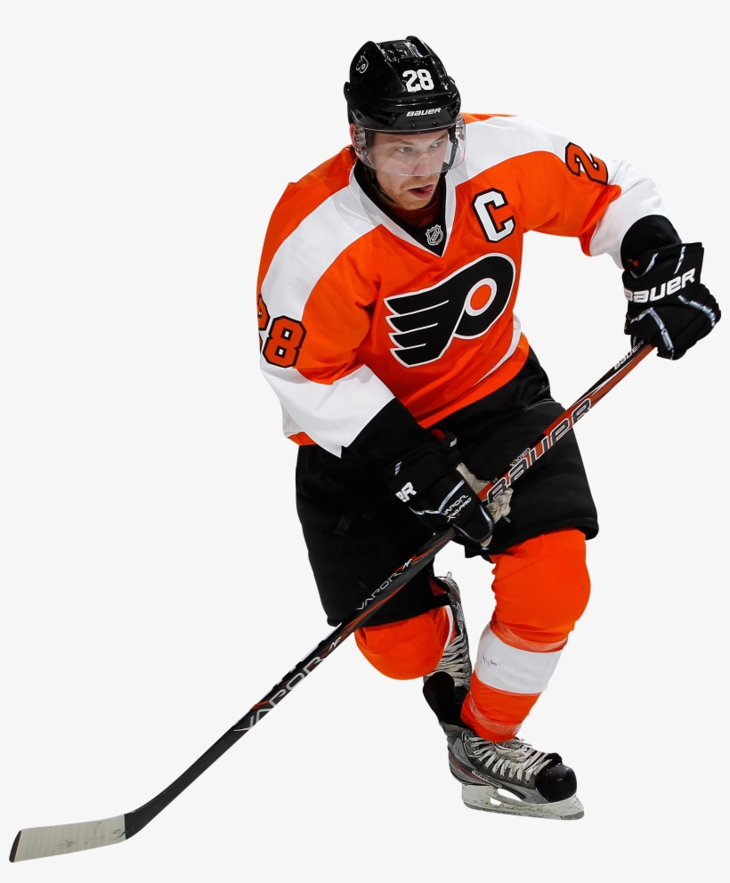 Ice Hockey Transparent - Claude Giroux Png, transparent png #7601362