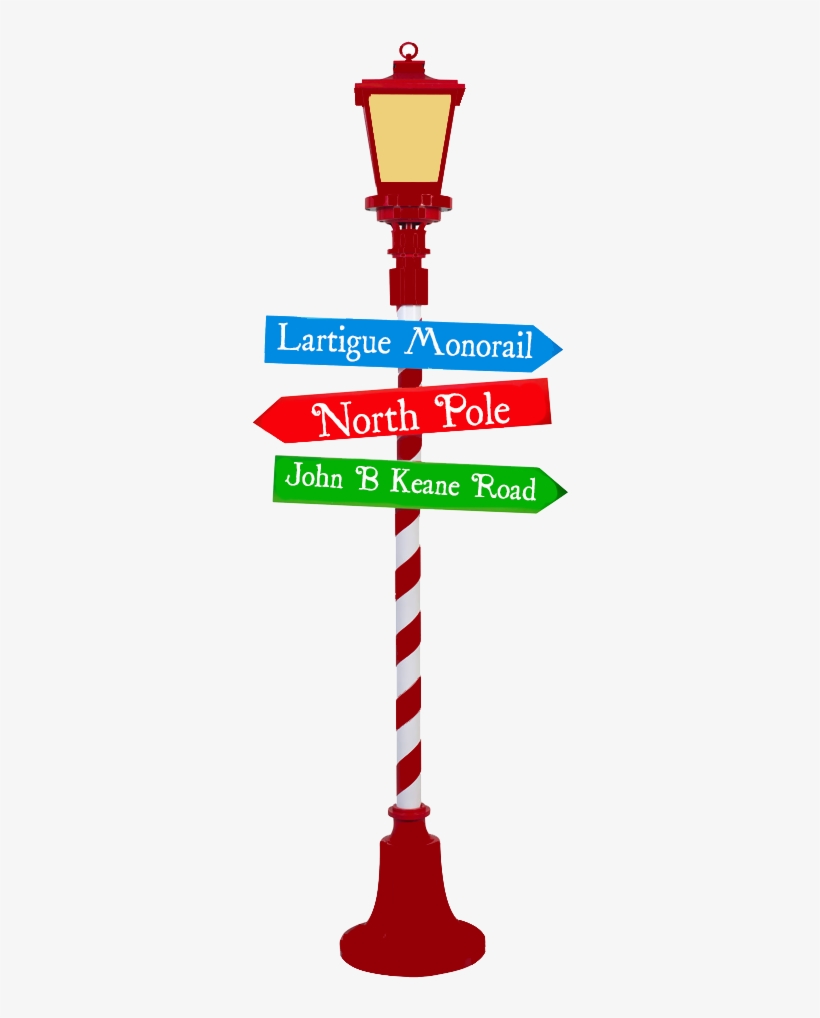 Listowel North Pole Express - North Pole Sign Clipart, transparent png #7601722