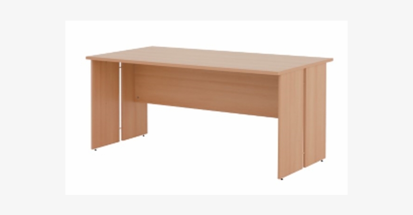 Rohr Sun Straight Home Office Desk 1600mm Beech Effect - Sofa Tables, transparent png #7602113