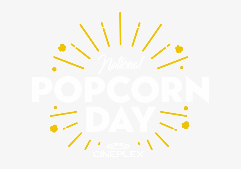 On Saturday, January 19th, Get A Free Small Popcorn - Cineplex Entertainment, transparent png #7602421