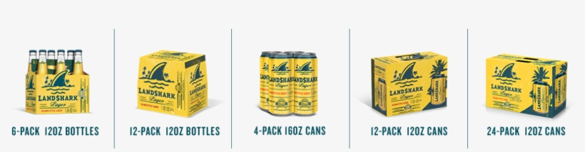 Beer - Beers - Landshark 24 Pack Cans, transparent png #7603209