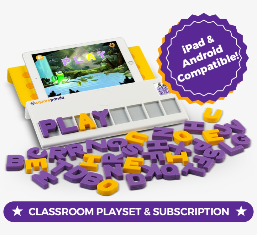 Turn Your Classroom Tablets Into A Multisensory Phonics - Lavender, transparent png #7603512