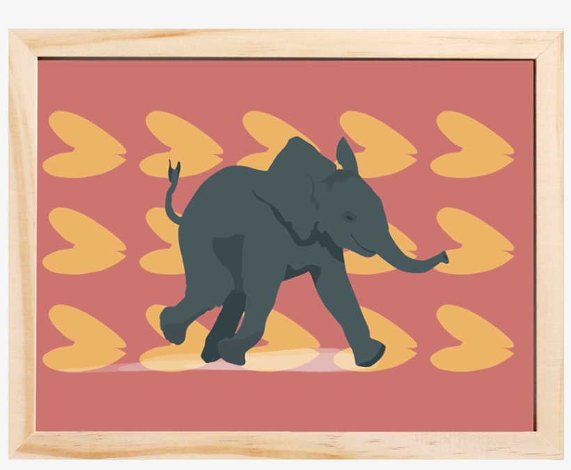 Indian Elephant, transparent png #7604475