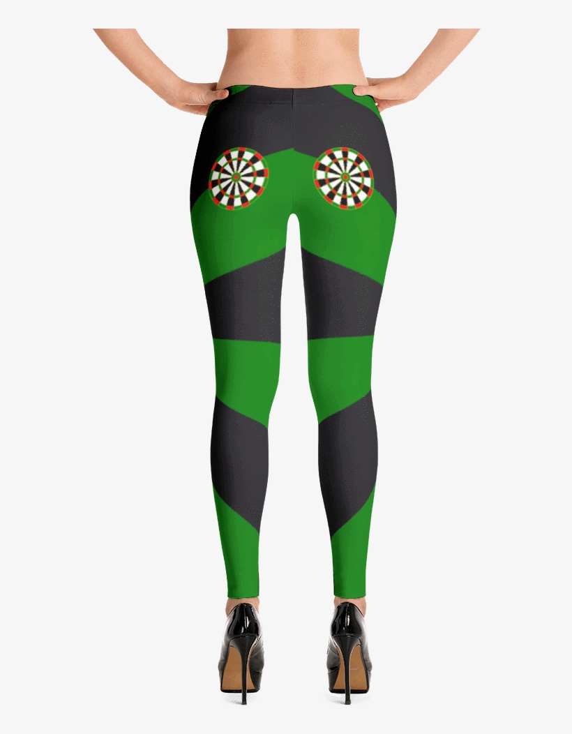 Sexy Dart Lover's Leggings - Leggings, transparent png #7604674