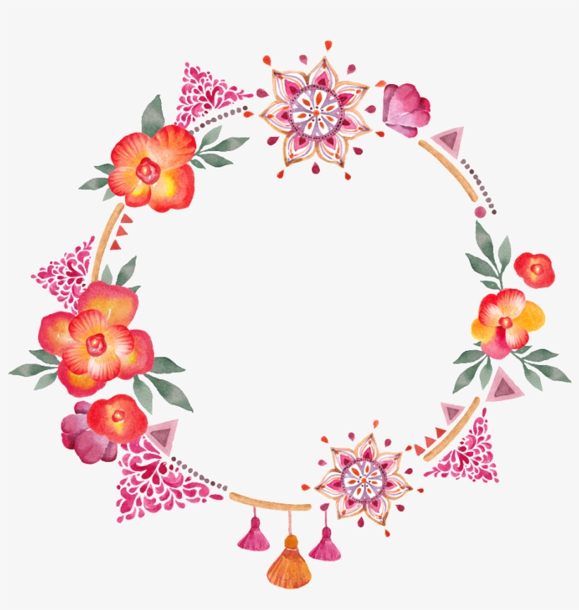 Literary Fresh Garland Decoration Vector - Alles Liebe Zum Geburtstag Mama, transparent png #7604710