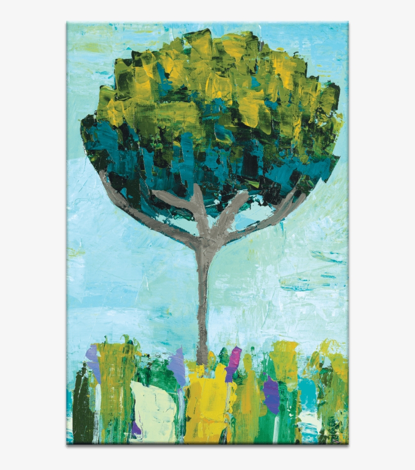 Spring Tree - Painting, transparent png #7604843