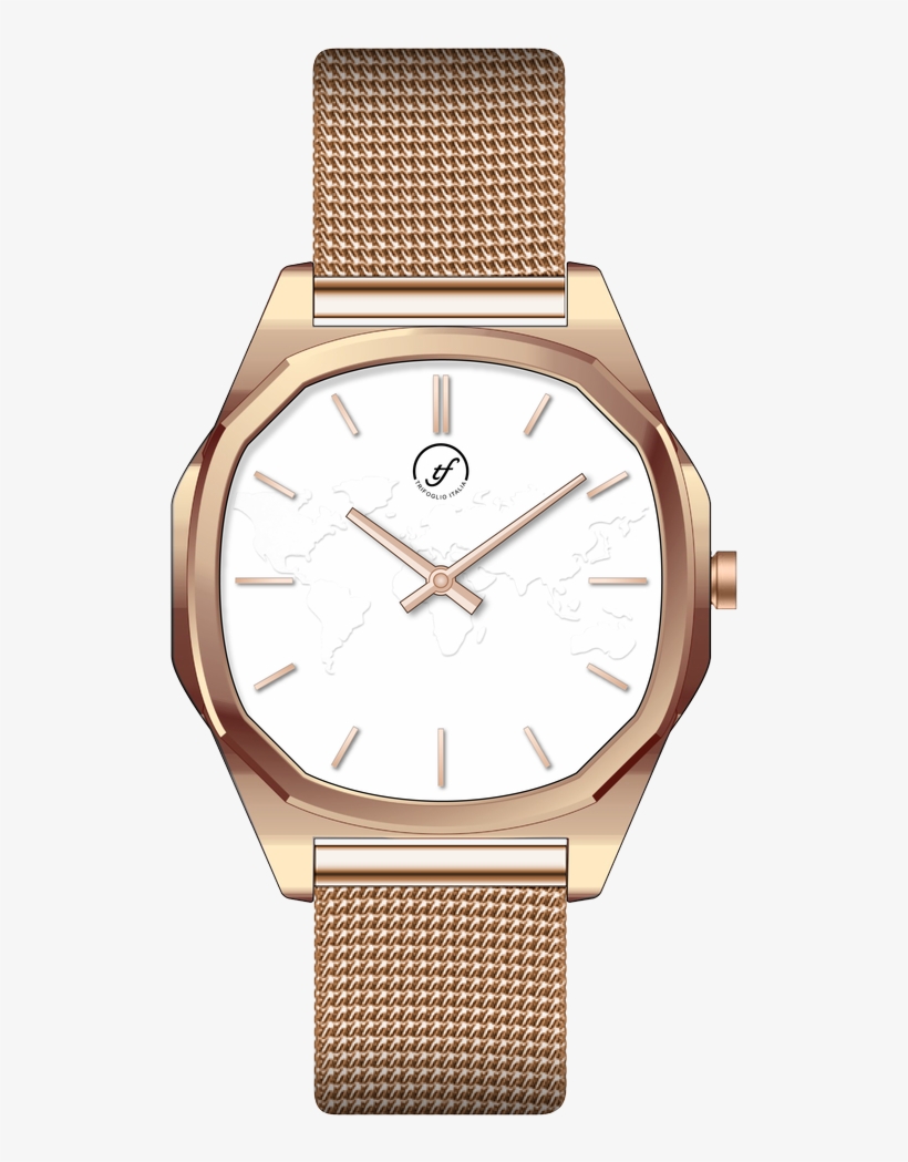 Trifoglio Voyager Quartz Watch Vy000rgwh White Water - Quartz Clock, transparent png #7604971