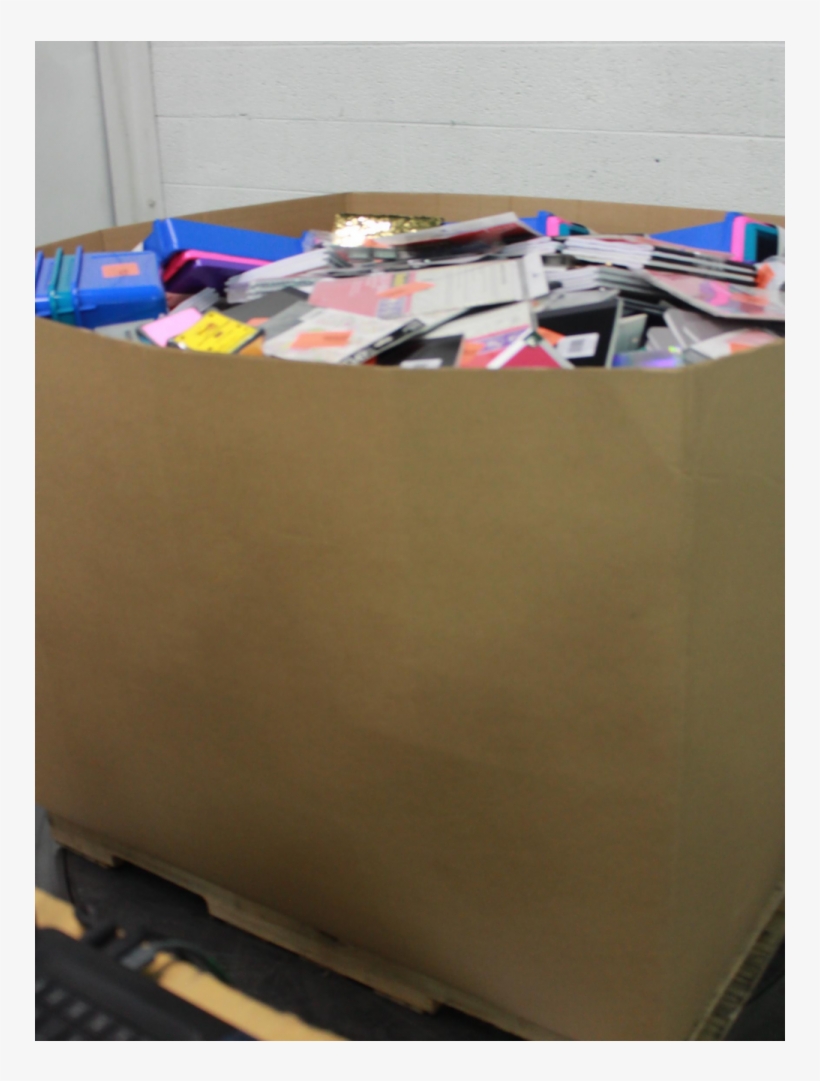 Pallet 1266 Pcs Office Supplies, Unsorted, Decor, Storage - Box, transparent png #7605542