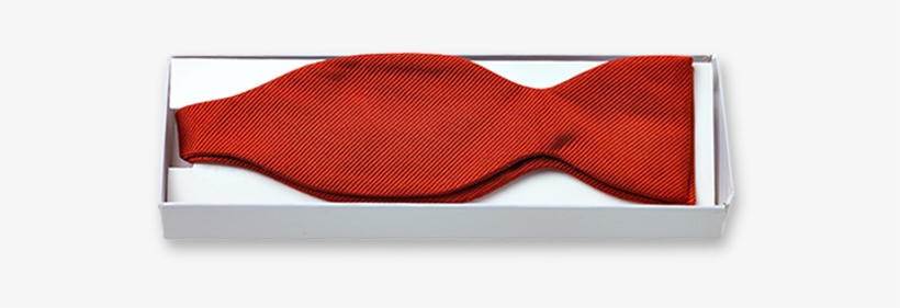 Red Self-tie Bow Tie - Polka Dot, transparent png #7606304