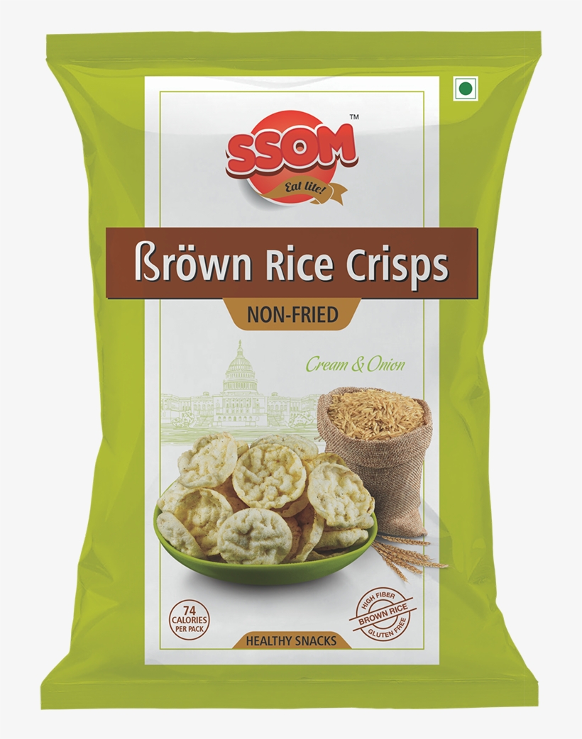 Brown Rice Crisps - Sesame, transparent png #7606455