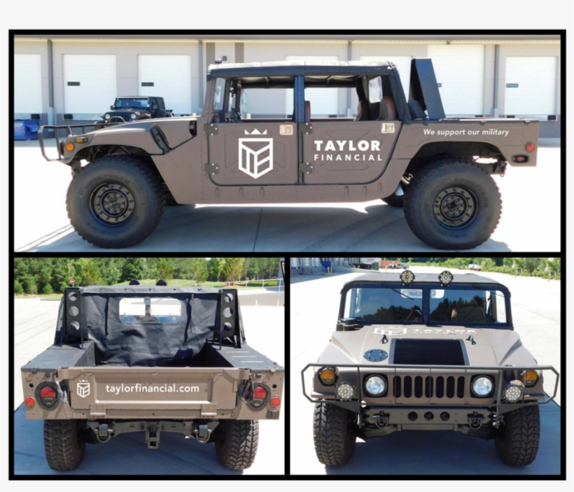 Taylor Financial Military Hummer - Hummer H1, transparent png #7606603