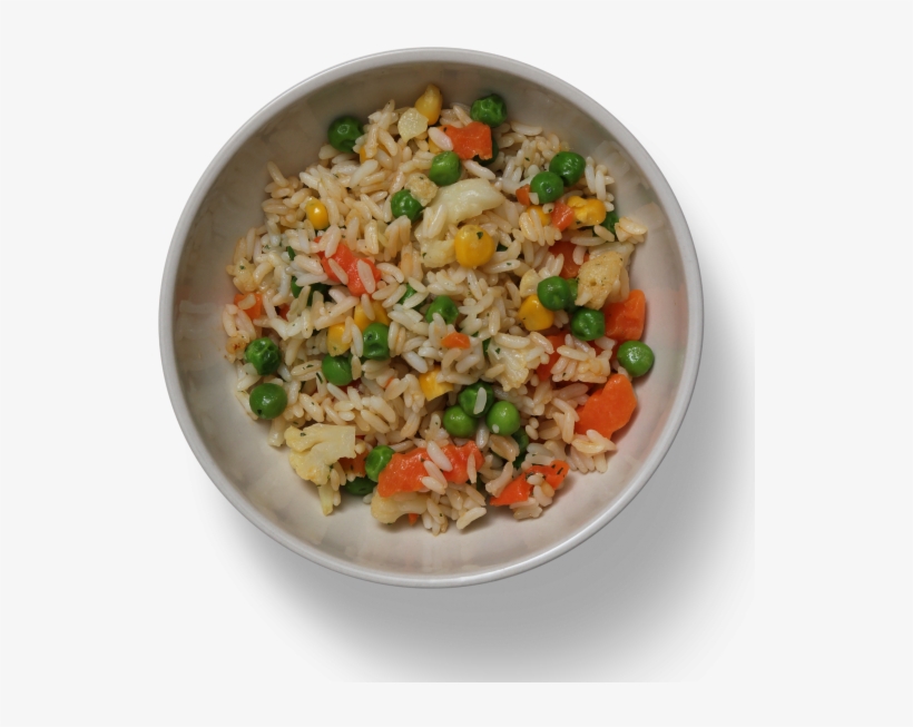 Rice With Vegetables Transparent Png Image - Steamed Rice, transparent png #7606746