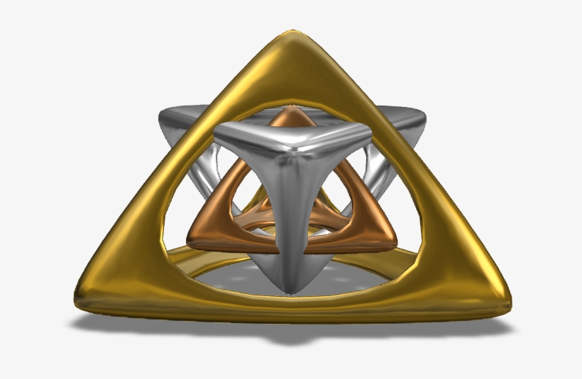 Elegant Pyramid Pendant - Triangle, transparent png #7606868