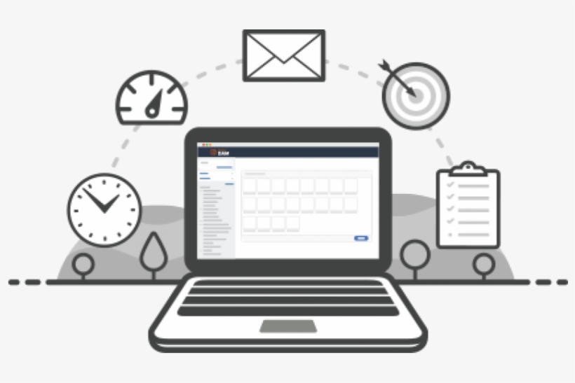 Work With Speed & Predictability - Netbook, transparent png #7607141