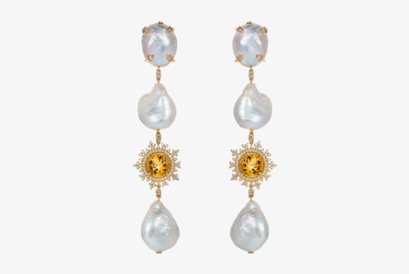 Nadine Aysoy Jewellery - Earrings, transparent png #7607192