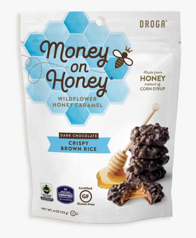 Droga Chocolates - Money On Honey, transparent png #7607295