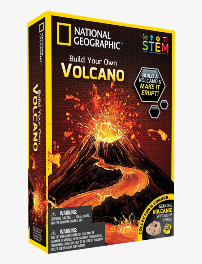 National Geographic Build Your Own Volcano, transparent png #7607370