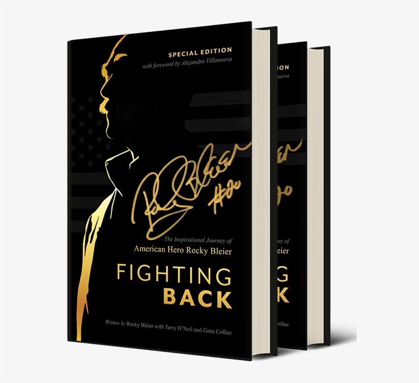 Buy "fighting Back" - Rocky Bleier Fighting Back Book, transparent png #7608940