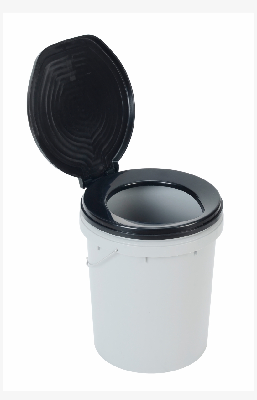 Oztrail Ready Restroom Toilet Bucket - Flowerpot, transparent png #7609103