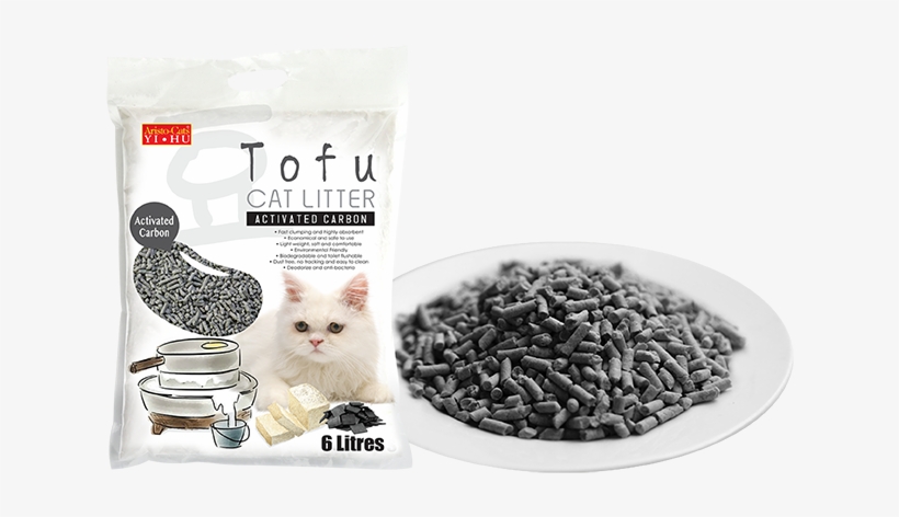 Tofu Cat Litter-charcoals - Kitten, transparent png #7609239