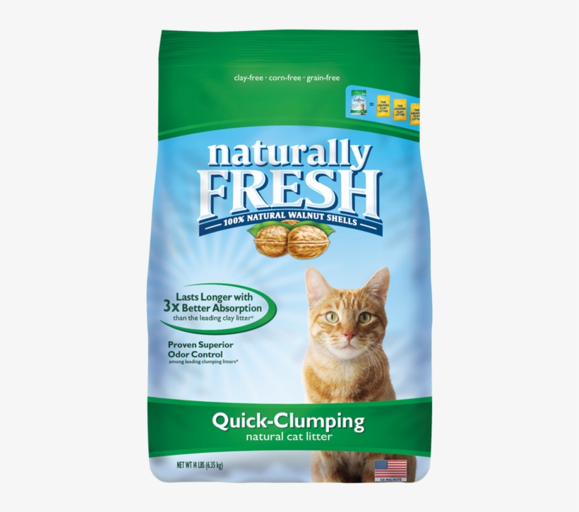 Naturally Fresh Quick-clumping Cat Litter, 6 Lb - Naturally Fresh Cat Litter, transparent png #7609301