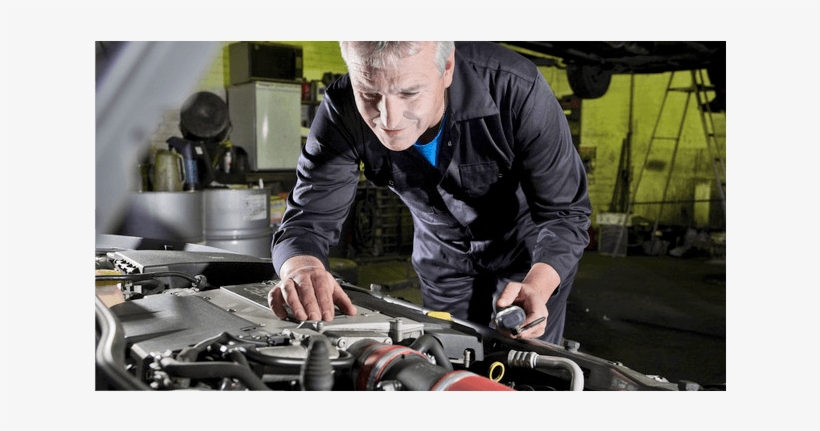 Engine Being Checked By A Mechanic - Car Warm Air Intake, transparent png #7609302