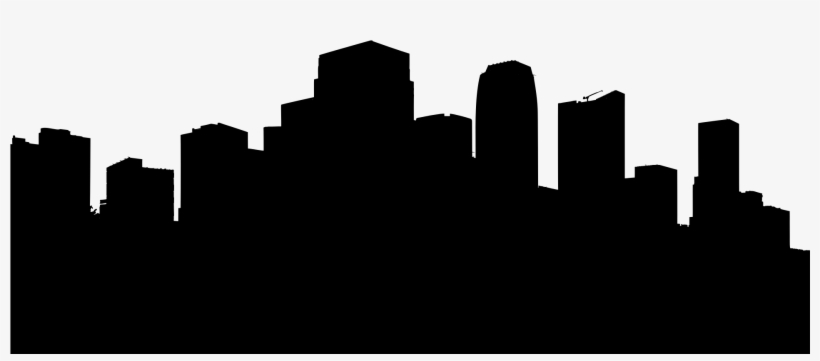City - City Silhouette Png, transparent png #7609336