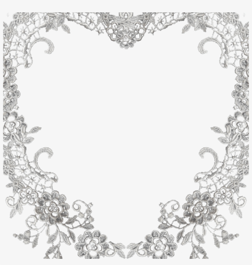 Lace Corner Clipart - Lace Clipart Transparent Background, transparent png #7609339