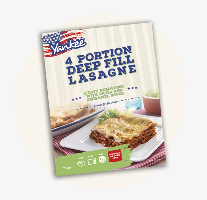 Glendale Yankee Products Lasagne - Dish, transparent png #7609412