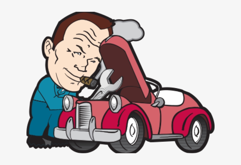 Mechanical Clipart Auto Mechanic Shop - Car Mechanic Animated Png, transparent png #7609464