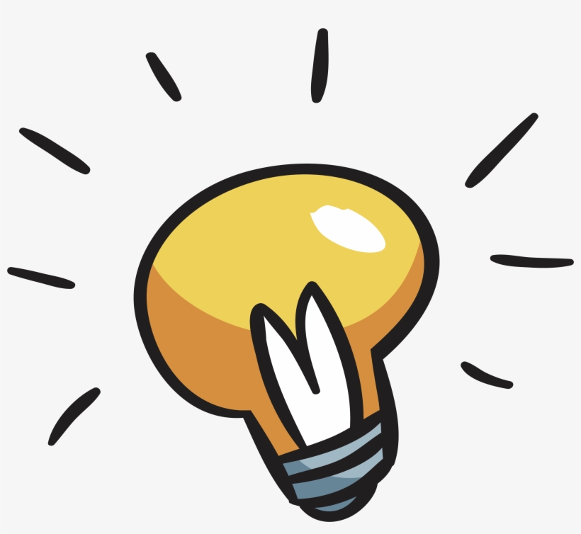 Drawn Bulb Pintrest - Нарисованная Лампочка - Free Transparent PNG ...