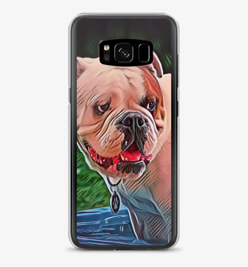 English Bulldog Samsung Case - Olde English Bulldogge, transparent png #7610180