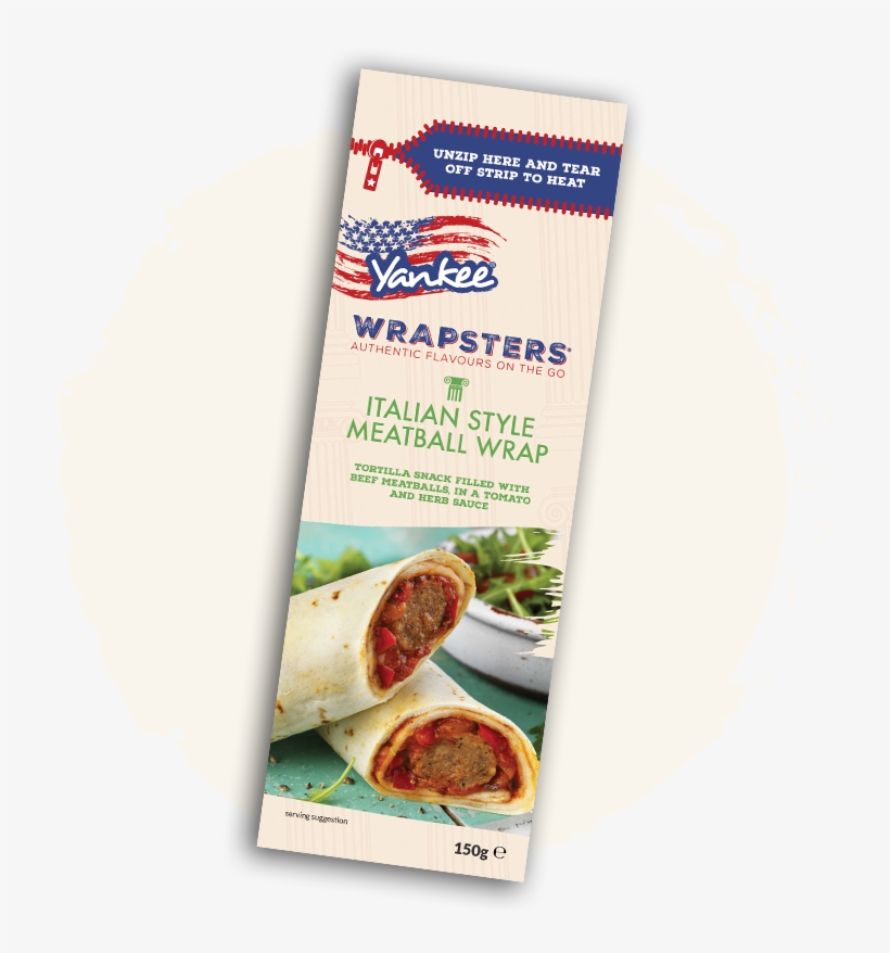 Glendale Yankee Wrapsters Italian Meatball - Side Dish, transparent png #7610295